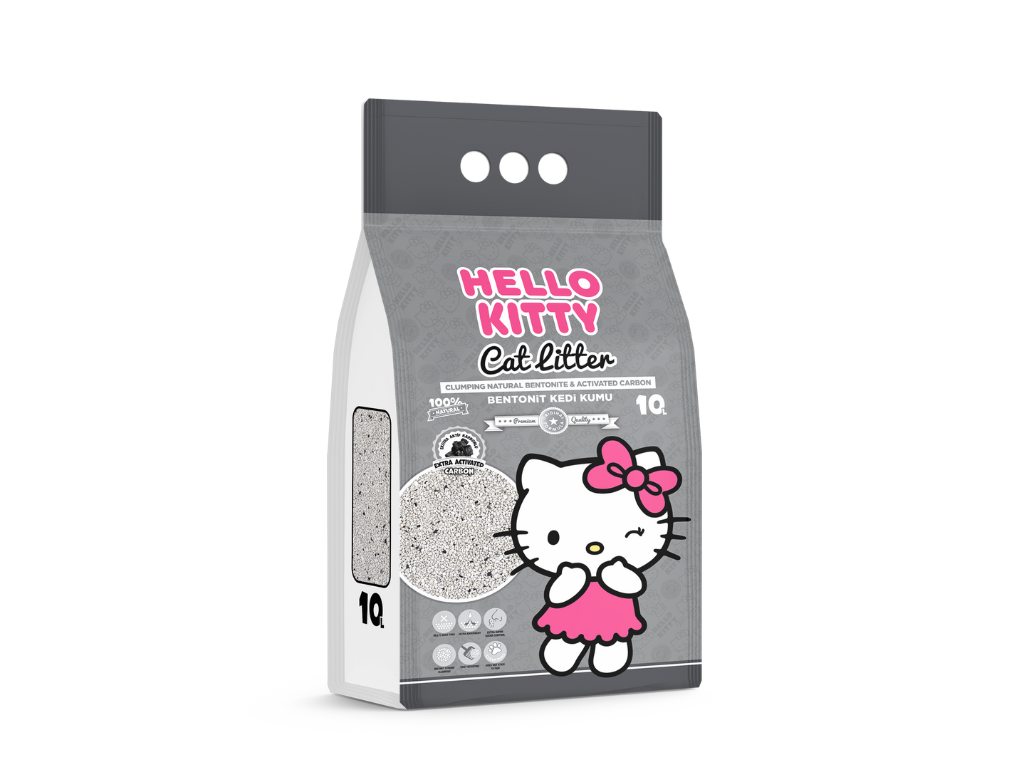 Hello Kitty Litière en Bentonite (5L ou 10L)