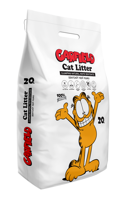 Garfield Bentonit Kedi Kumu 20L Jüt Çanta