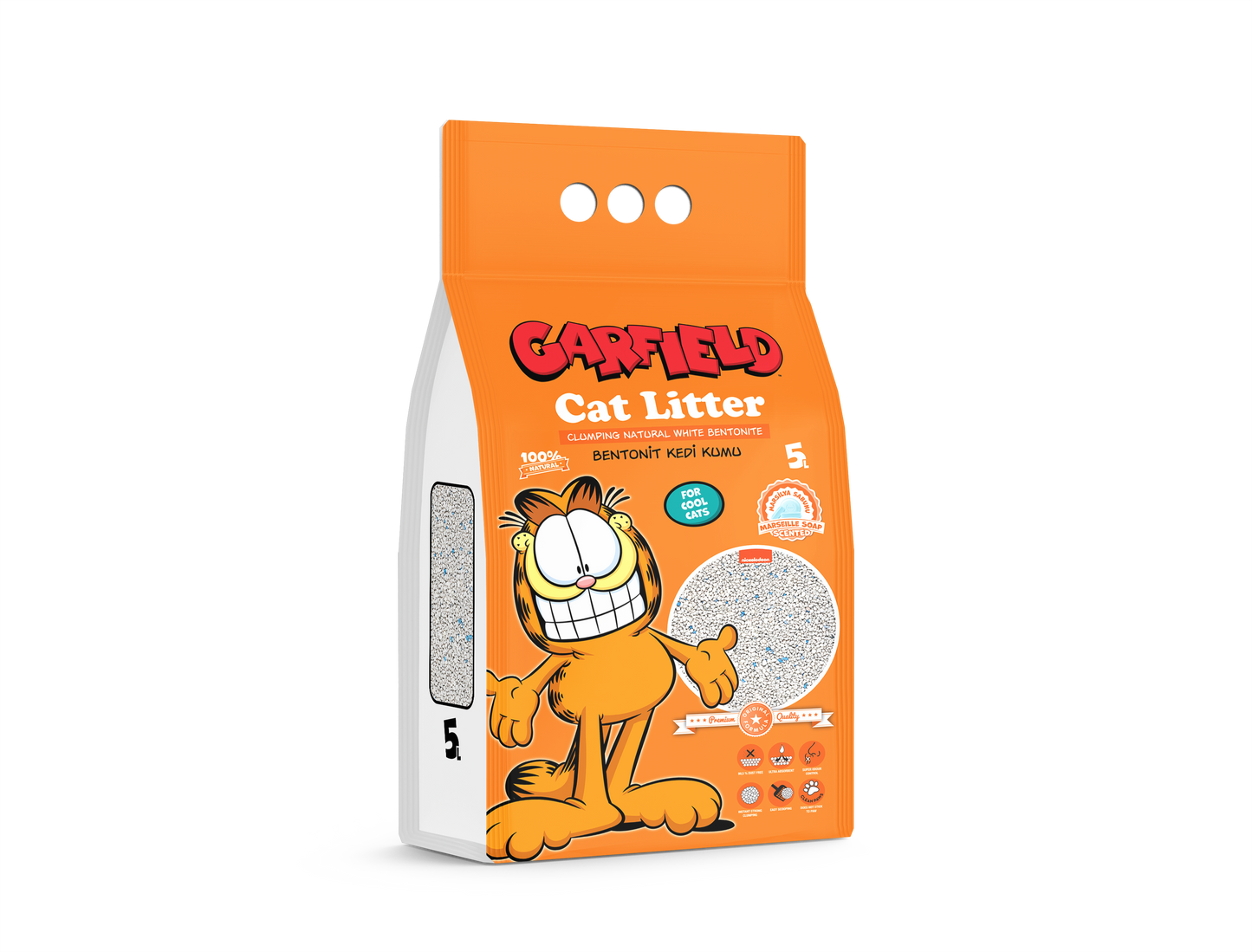 Garfield Litière en Bentonite (5L ou 10L)