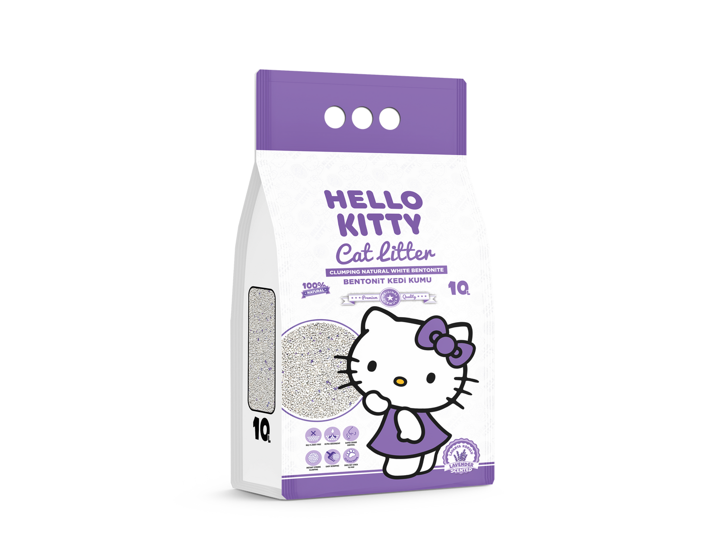 Hello Kitty Bentonit Kedi Kumu 5L veya 10L