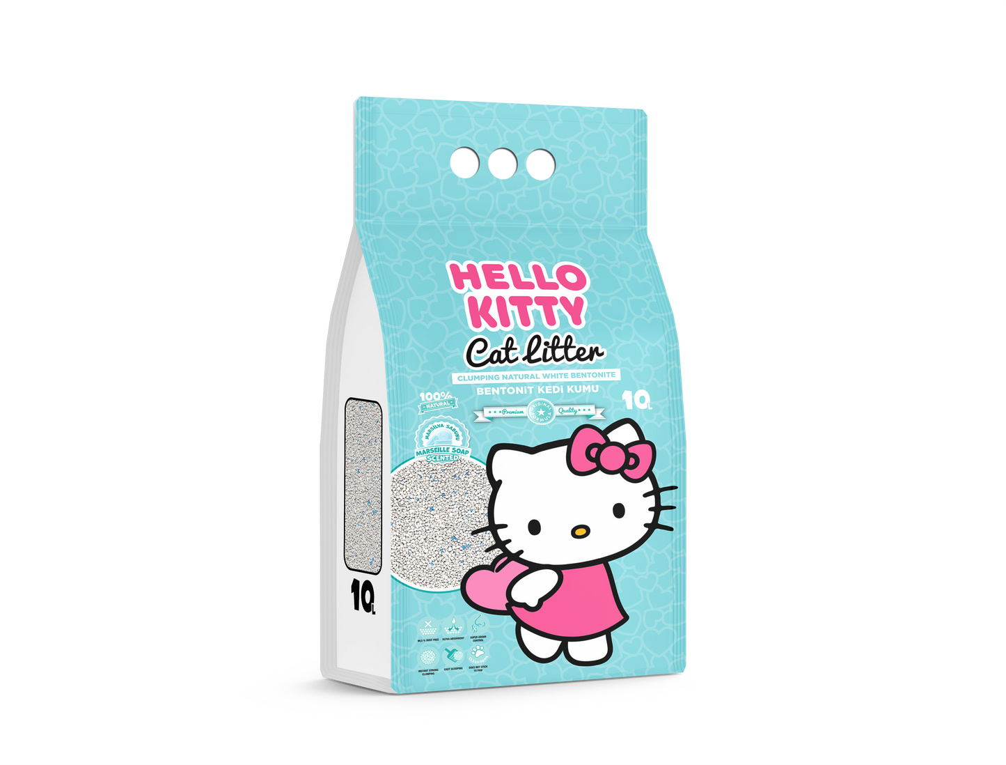 Hello Kitty Bentonit Kedi Kumu 5L veya 10L